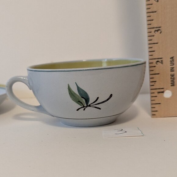 Vintage Handpainted Arabia Finland Windflower Teacup and Saucer - Picture 7 of 7